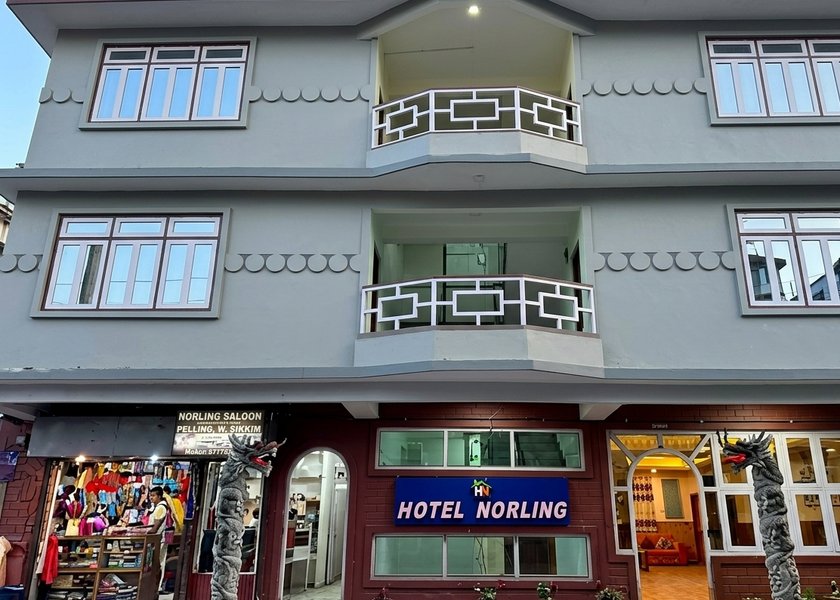 Sikkim Pelling Hotel Exterior