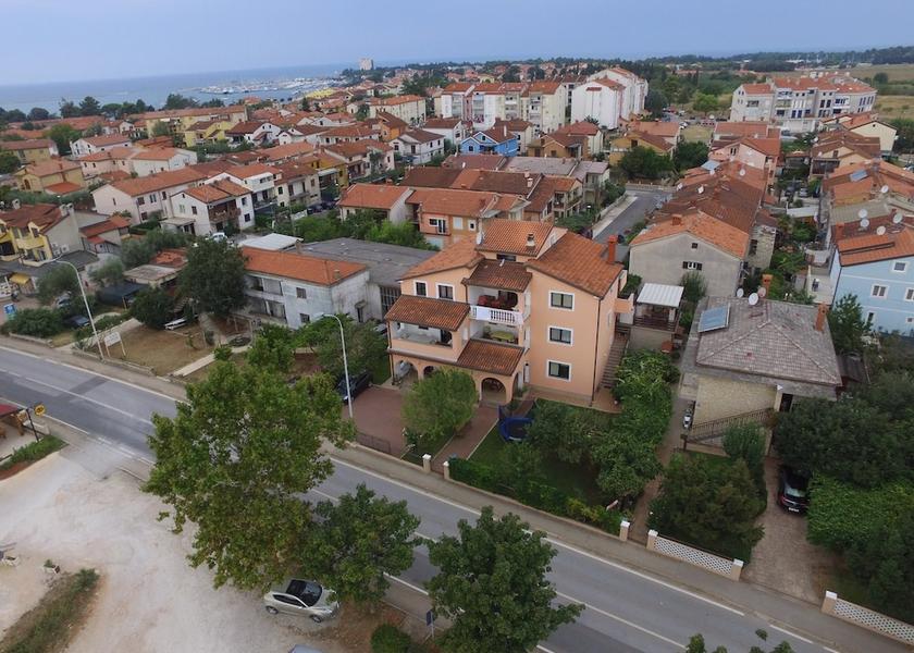 Istria County Umag Aerial view
