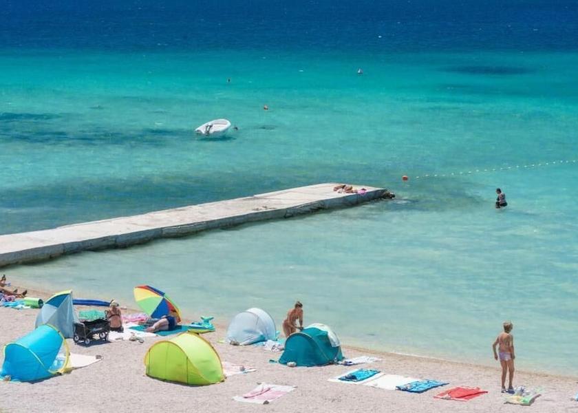Sibenik-Knin Vodice Beach