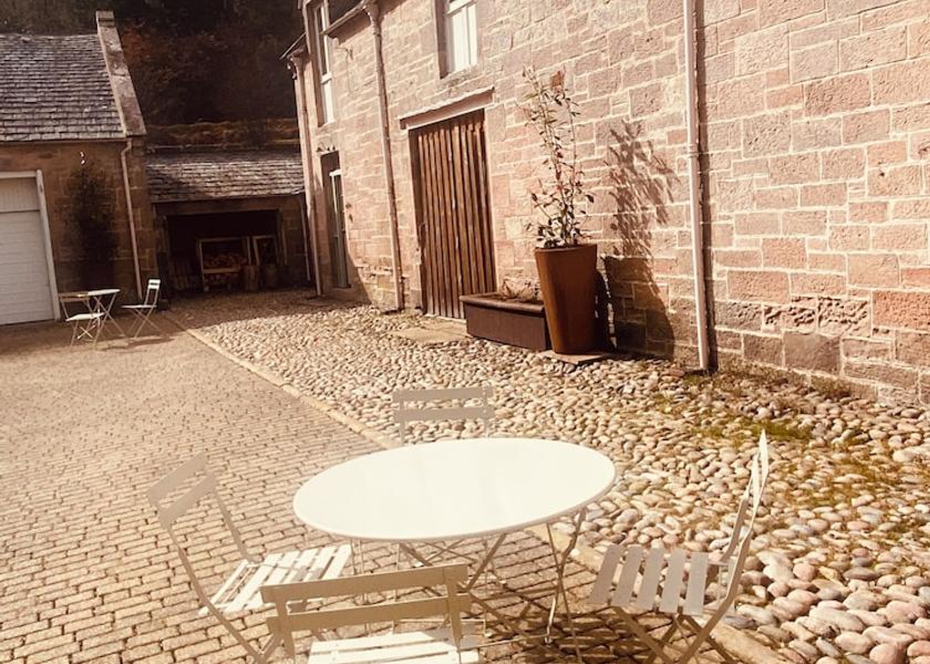 Scotland Aberlour Terrace/patio