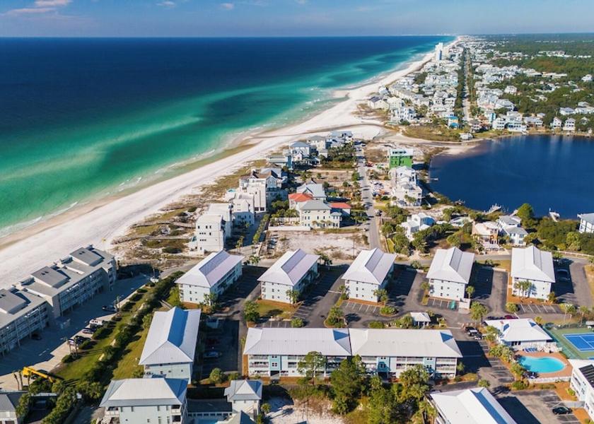 Florida Santa Rosa Beach Aerial view