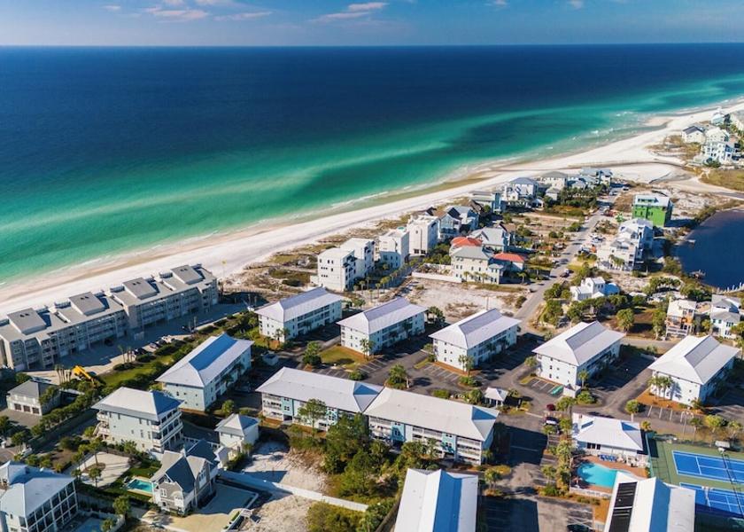Florida Santa Rosa Beach Aerial view