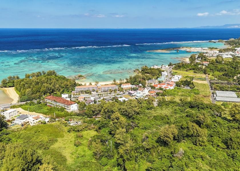 Okinawa Onna Aerial view