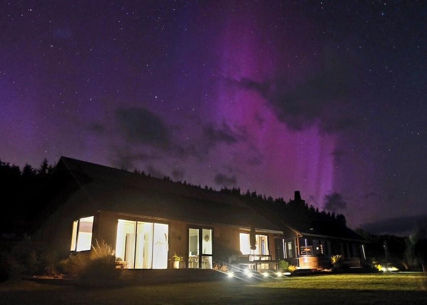 Southland Te Anau Front of property - evening/night