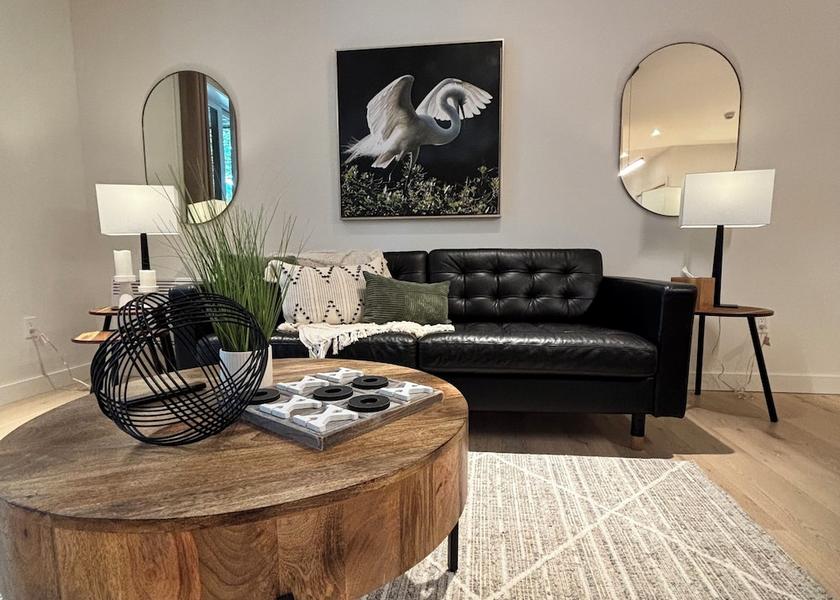 Quebec Mont-Tremblant Living area