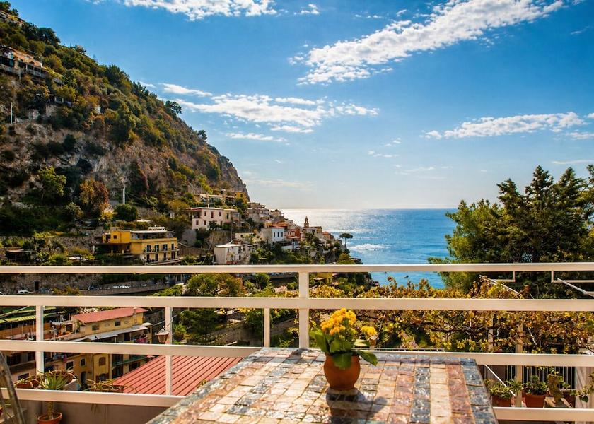 Campania Positano Balcony view
