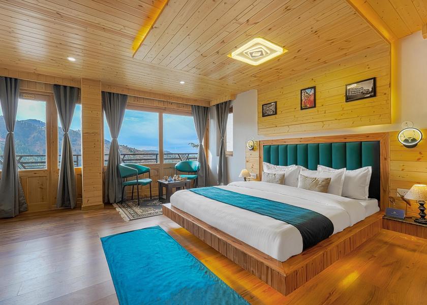 Himachal Pradesh Kufri Hotel View