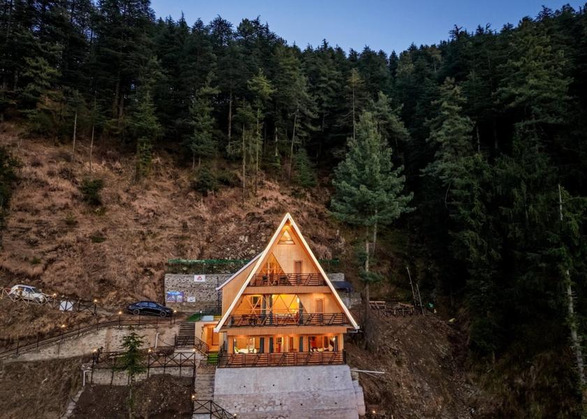 Himachal Pradesh Kufri Hotel View