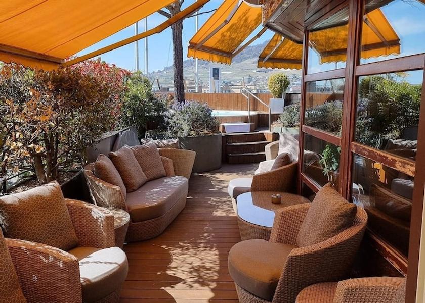 Canton of Vaud Vevey Terrace/patio
