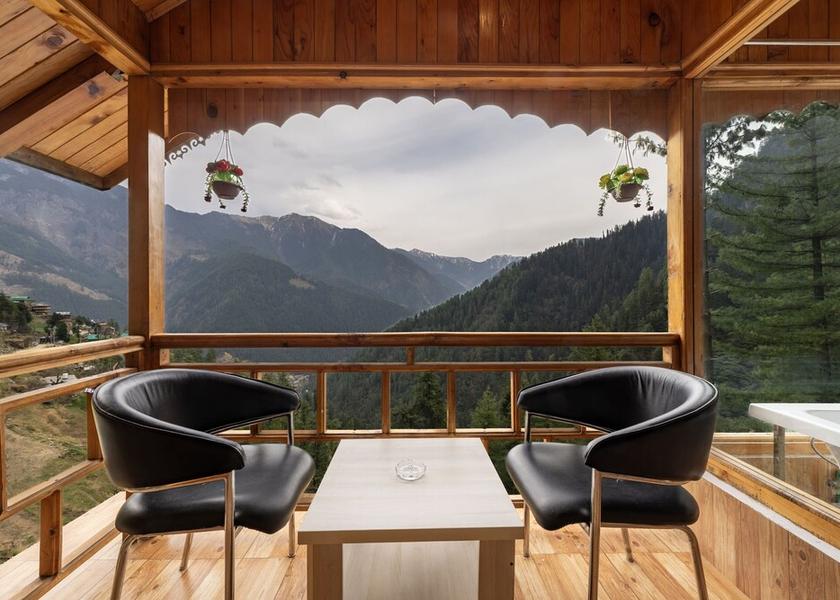 Himachal Pradesh Jibhi Balcony