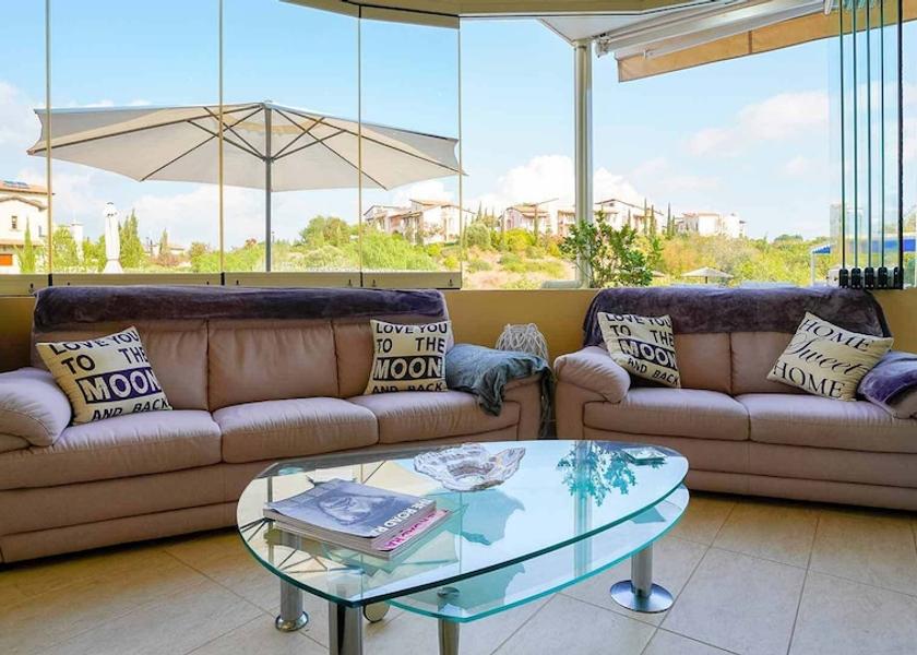 Paphos Kouklia Living area