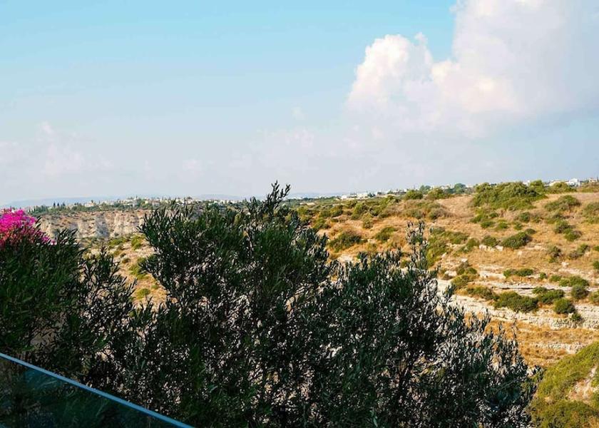 Paphos Kouklia Land view from property