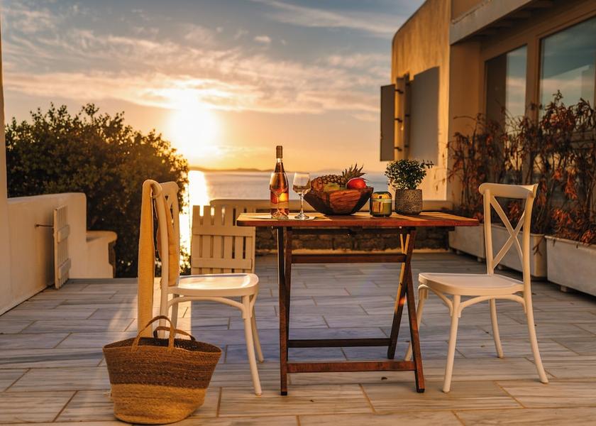 South Aegean Mykonos Terrace/patio