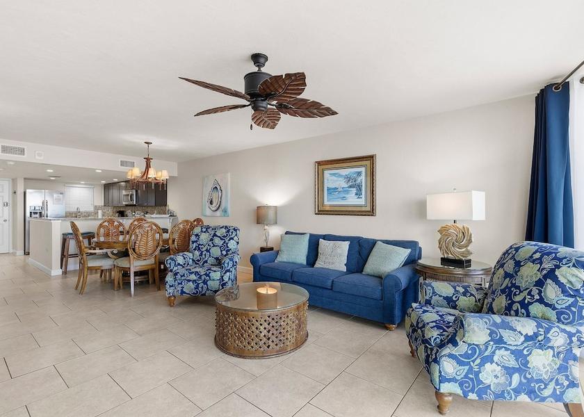 Florida Daytona Beach Shores Living area