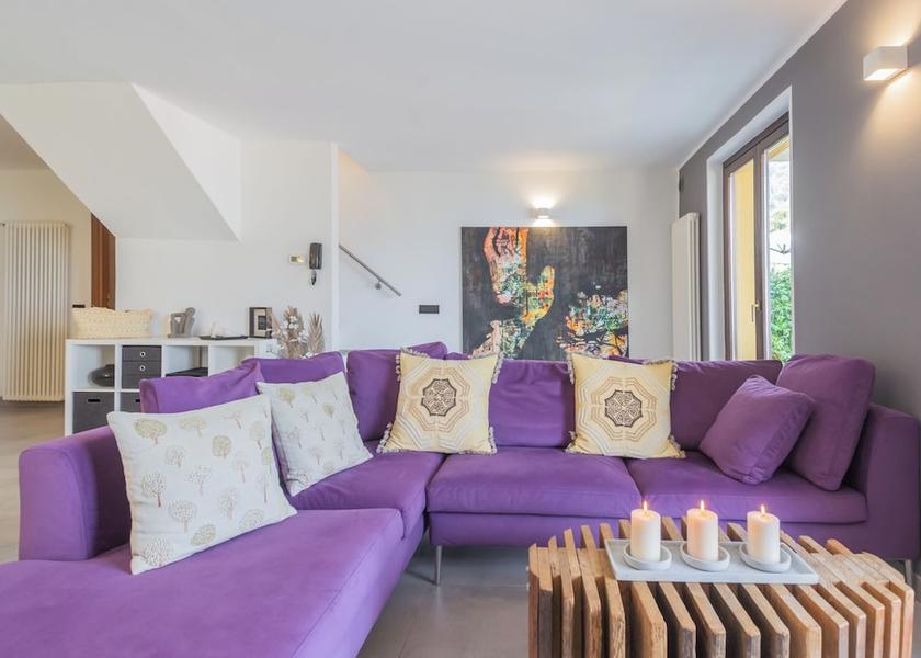 Lombardy Argegno Living area