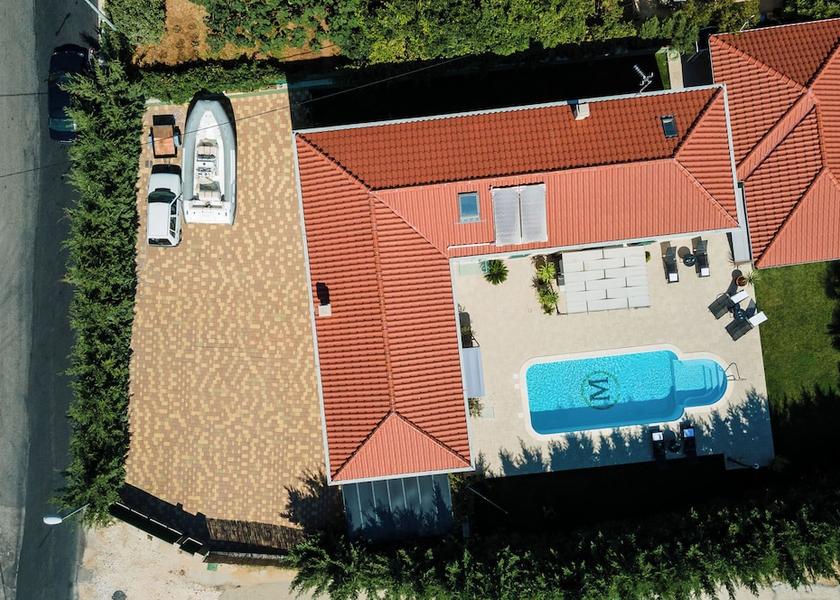 Split-Dalmatia Trogir Aerial view