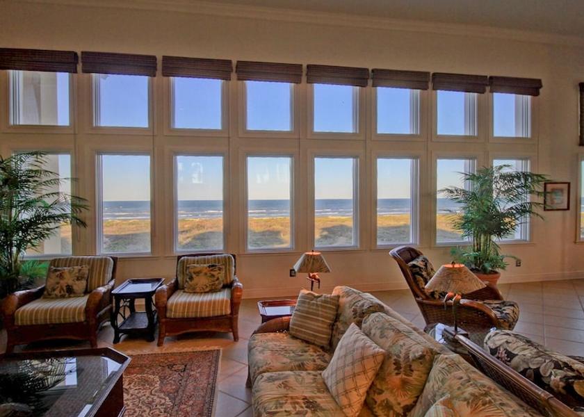 Texas South Padre Island Living area