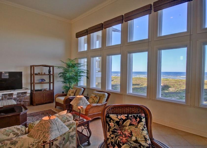 Texas South Padre Island Living area