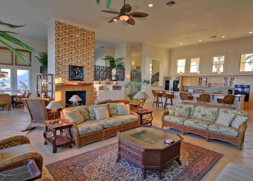 Texas South Padre Island Living area