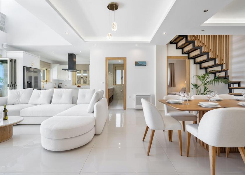 Crete Apokoronas Living area