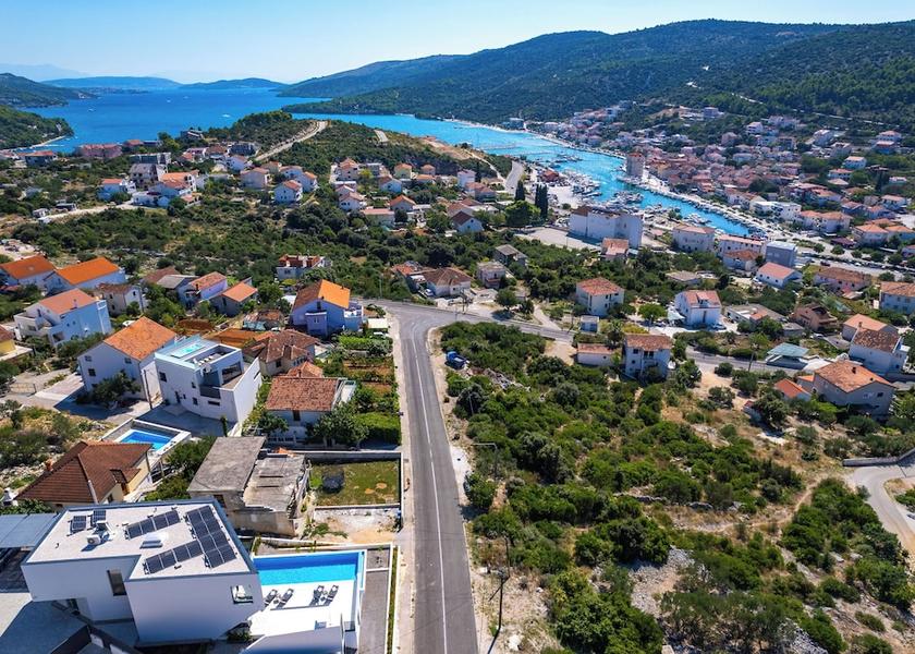 Split-Dalmatia Marina Aerial view