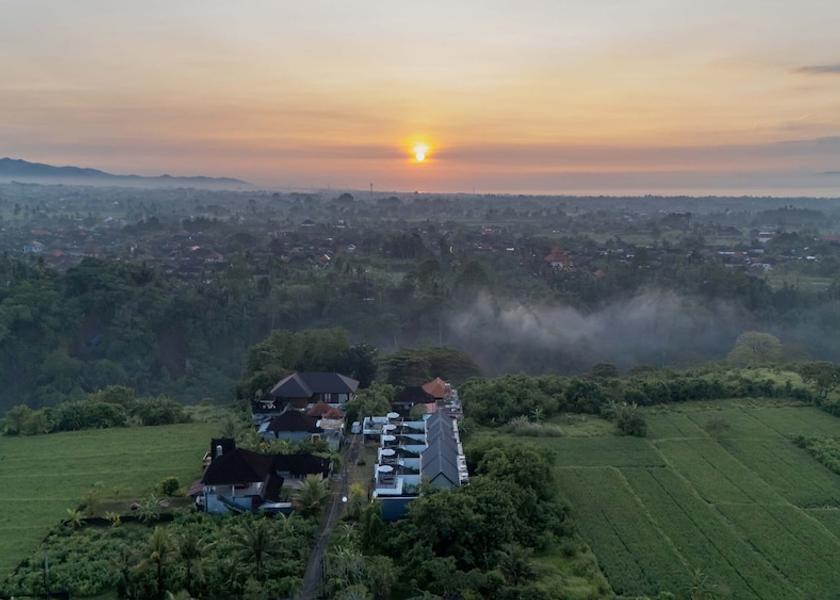 Bali Sukawati Aerial view