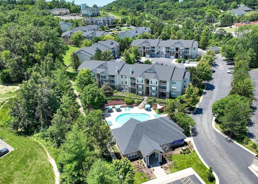 Missouri Eureka Aerial view
