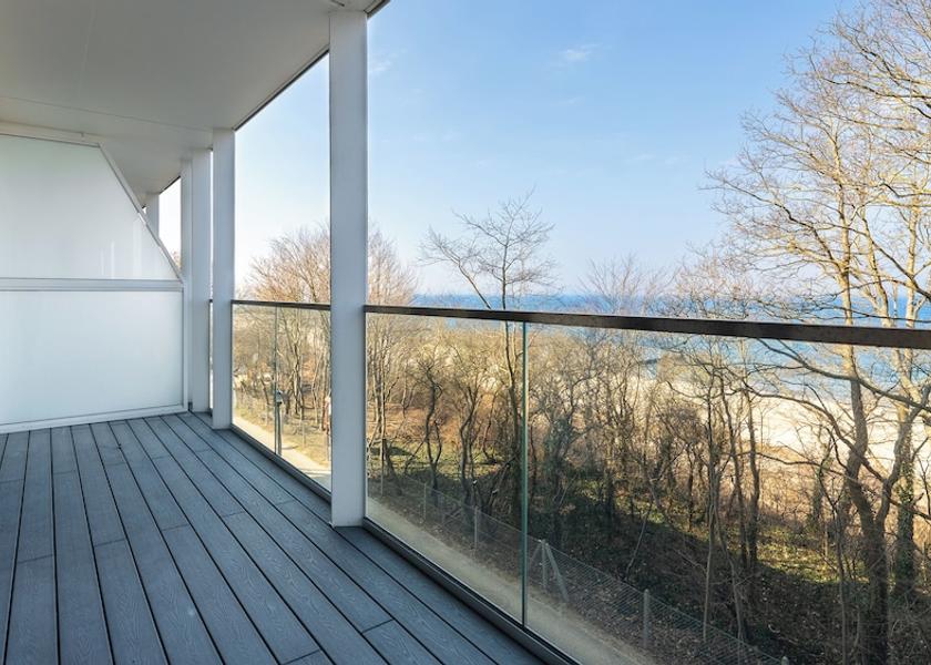 West Pomeranian Voivodeship Ustronie Morskie Balcony