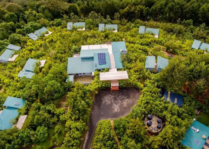 Western Region Bwindi Aerial view