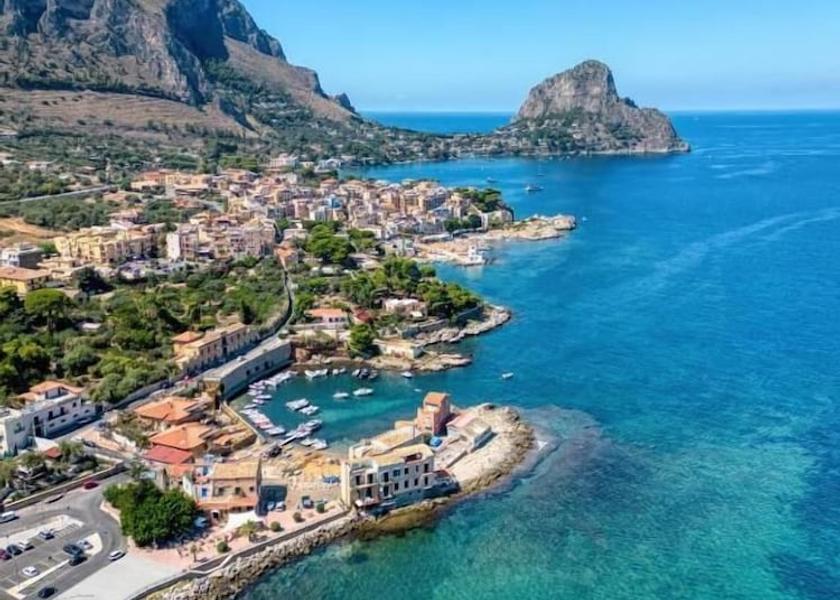 Sicily Santa Flavia Aerial view
