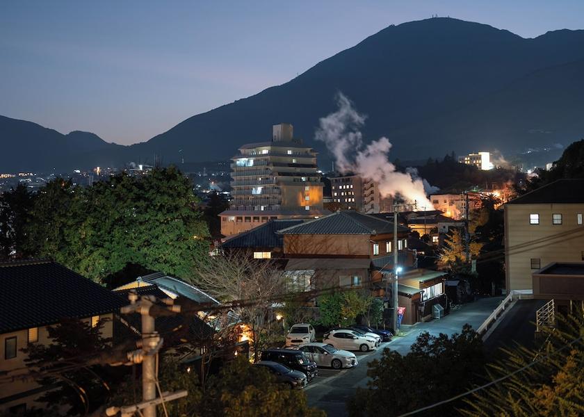Oita Beppu City view from property