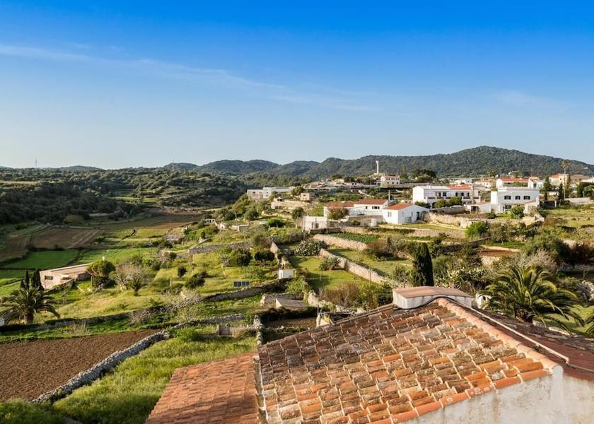 Balearic Islands Es Migjorn Gran Aerial view