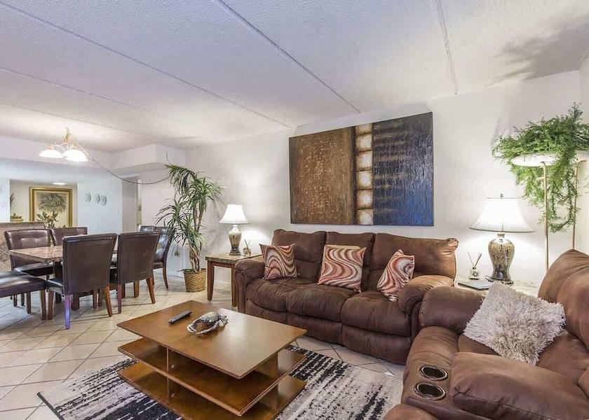 Texas South Padre Island Living area