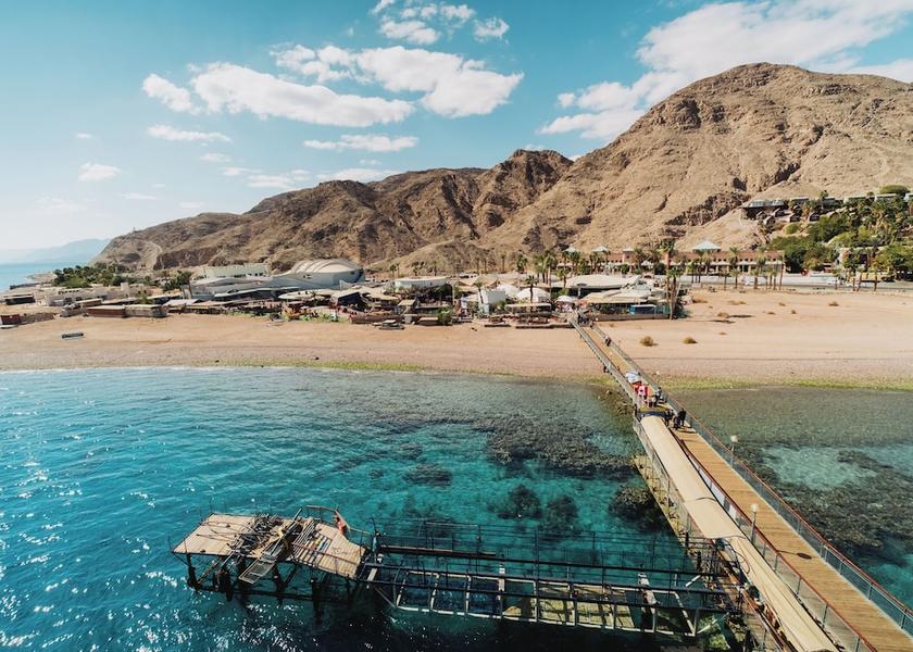 Southern Eilat Beach/ocean view