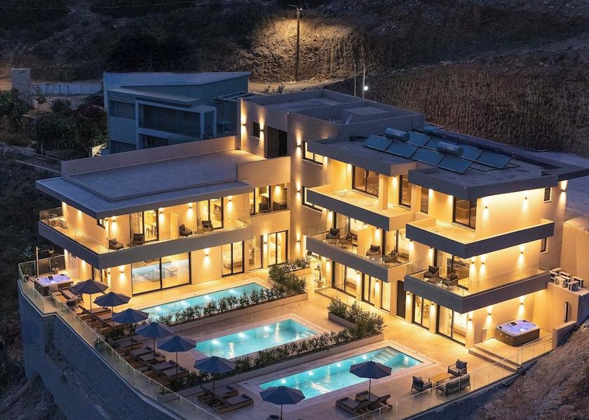 Crete Mylopotamos Front of property