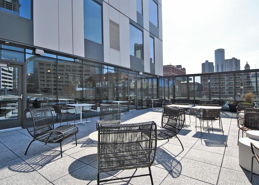 Michigan Detroit Rooftop terrace