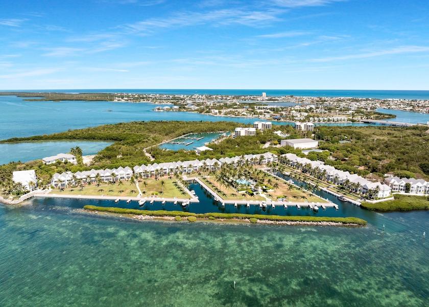 Florida Marathon Aerial view