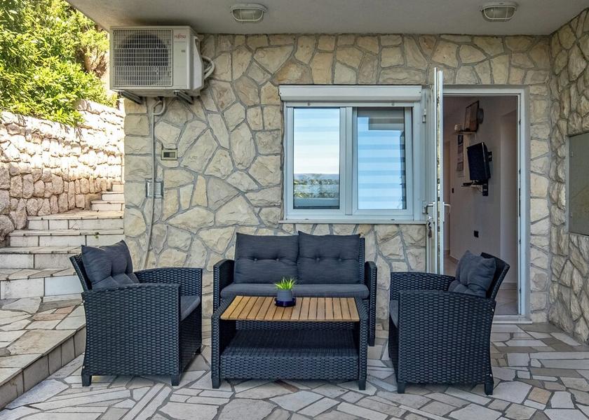 Primorje-Gorski Kotar Novi Vinodolski Terrace/patio