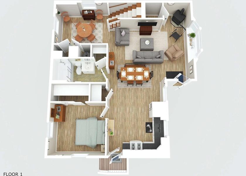 Maine York Beach Floor plan