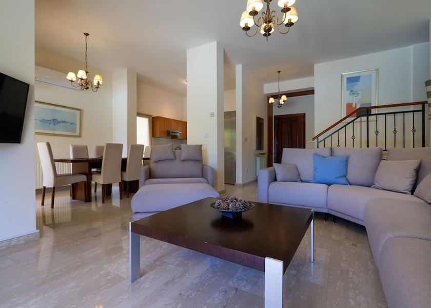 Paphos Kouklia Living area