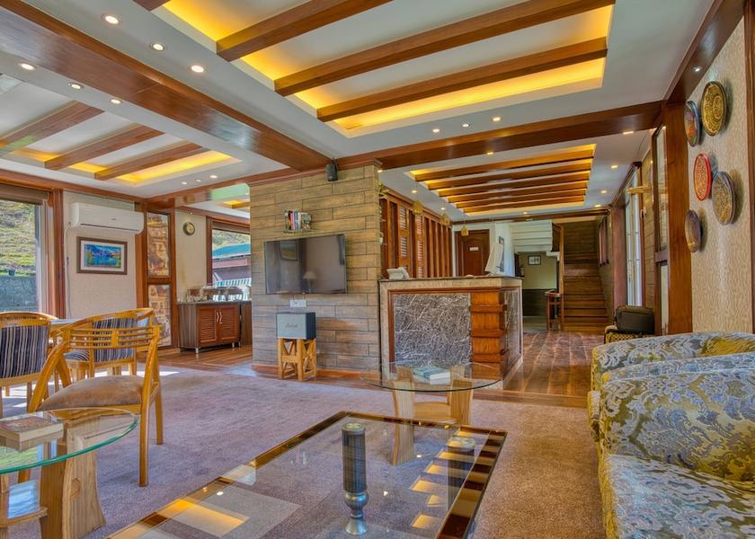 Jammu and Kashmir Sonamarg Lobby sitting area