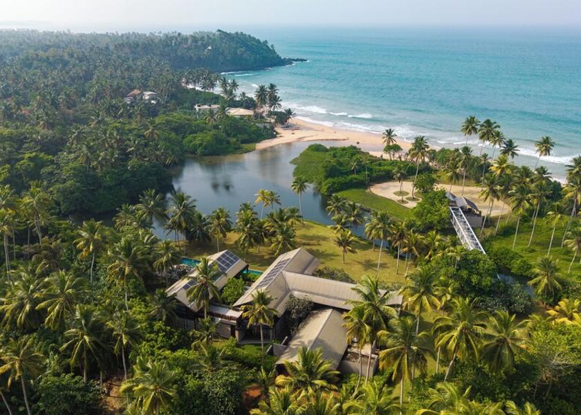 Southern Province Kosgoda Aerial view