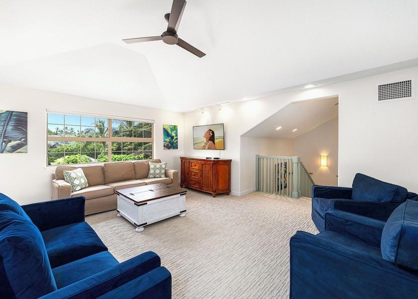 Hawaii Kamuela Living area