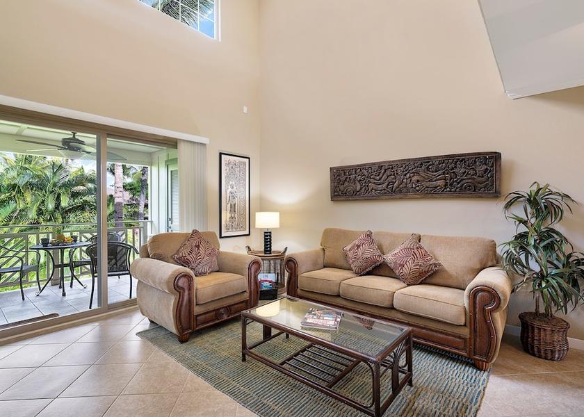 Hawaii Kamuela Living area