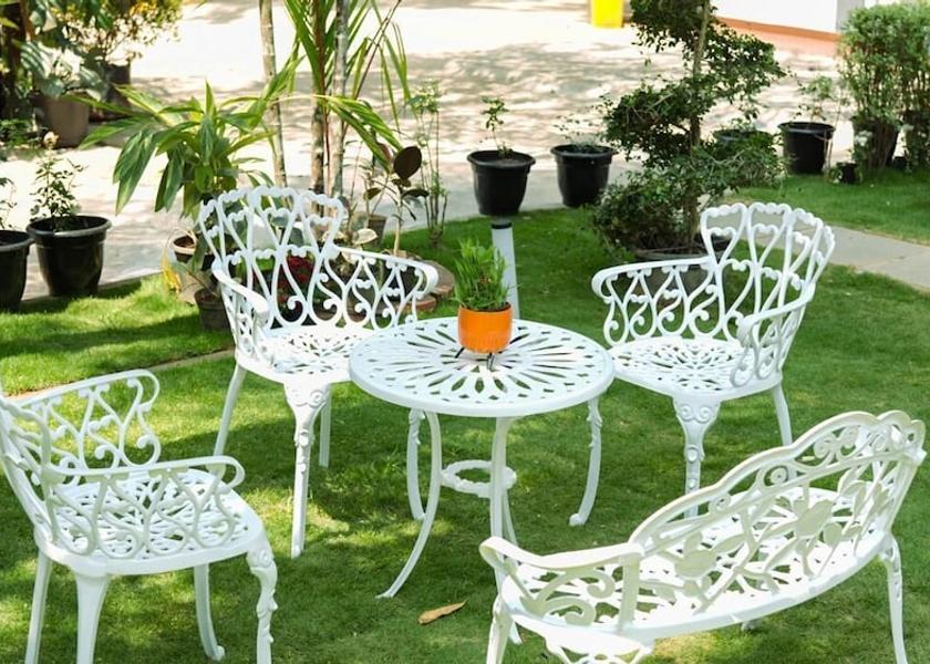 Kerala Wayanad Lobby sitting area