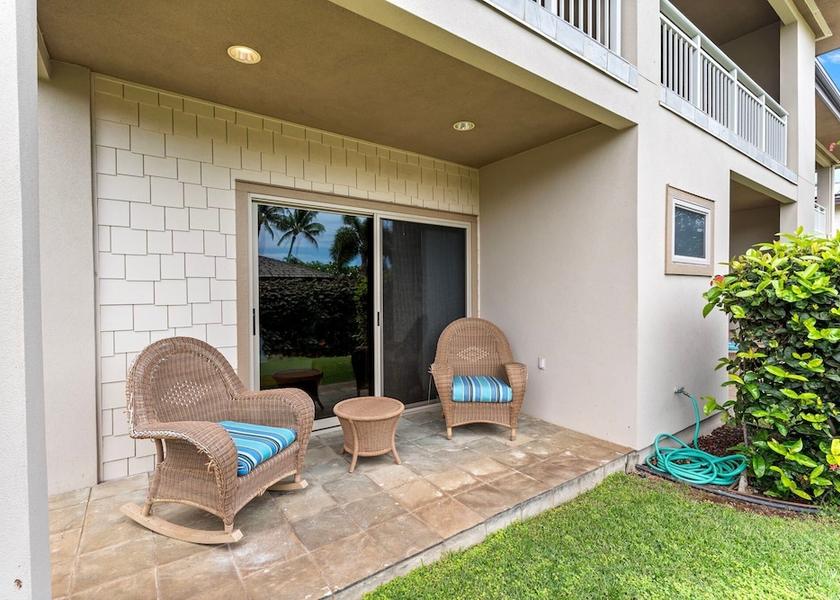 Hawaii Kamuela Terrace/patio