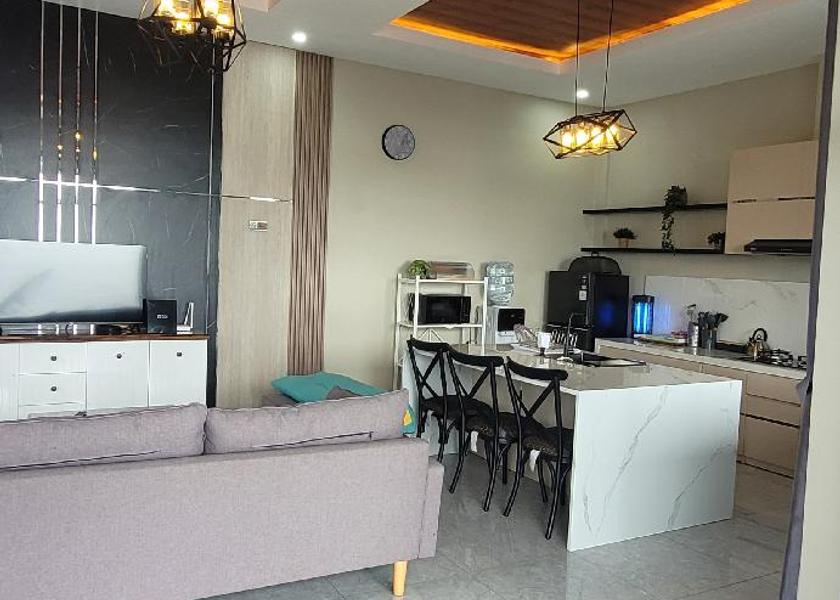 West Java Rancabali Shared lounge/TV area