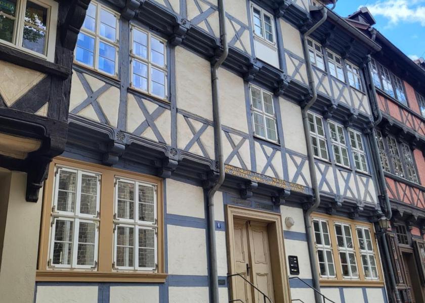 Saxony-Anhalt Quedlinburg Exterior view
