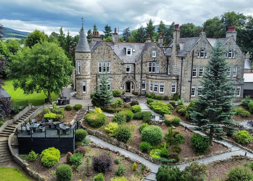 Scotland Aberlour Exterior view