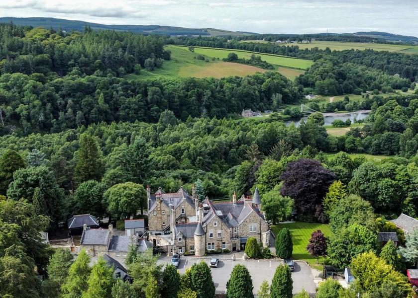 Scotland Aberlour Exterior view